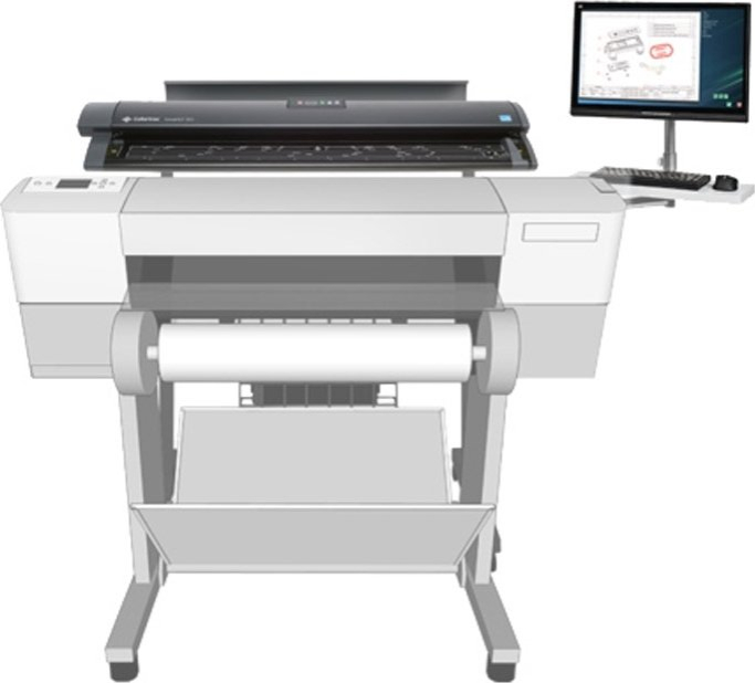  Colortrac Профессиональный  широкоформатный комплект для  МФУ   PROFESSIONAL MFP 25" (5500C003B06)