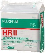 Fuji Пленка негативная (микрофиши) FUJI HRII, 105 мм х 148 мм